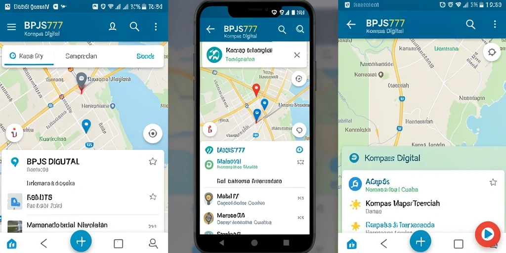 Tampilan antarmuka BPJS777 yang menampilkan fungsi Kompas Digital secara jelas.