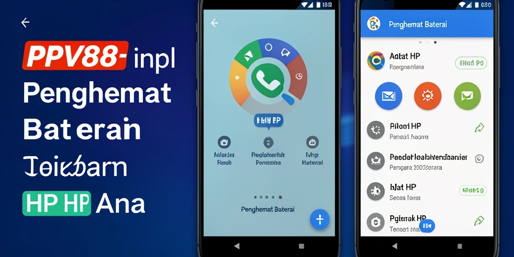 Antarmuka PPV88 yang intuitif untuk penghematan baterai.