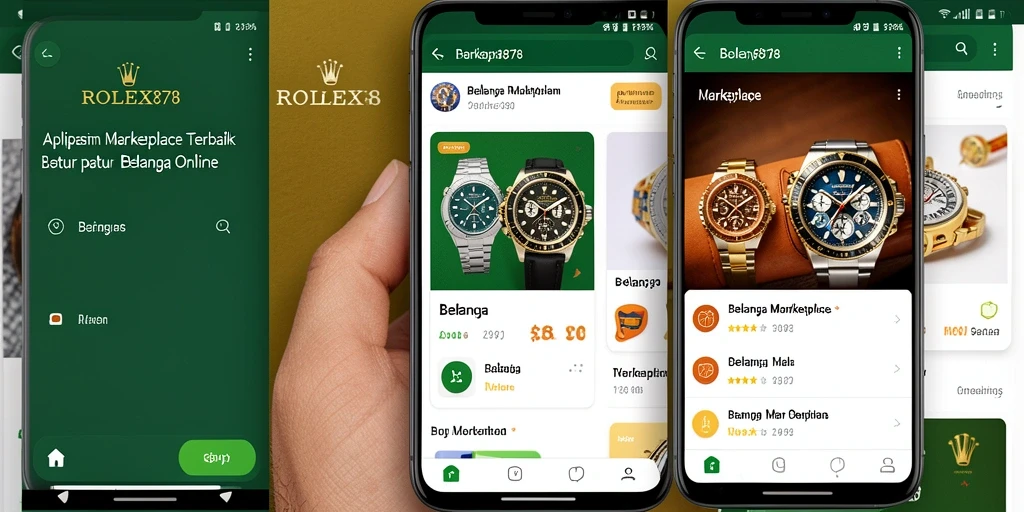 Tampilan antarmuka ROLEX878 yang menarik dan mudah digunakan.
